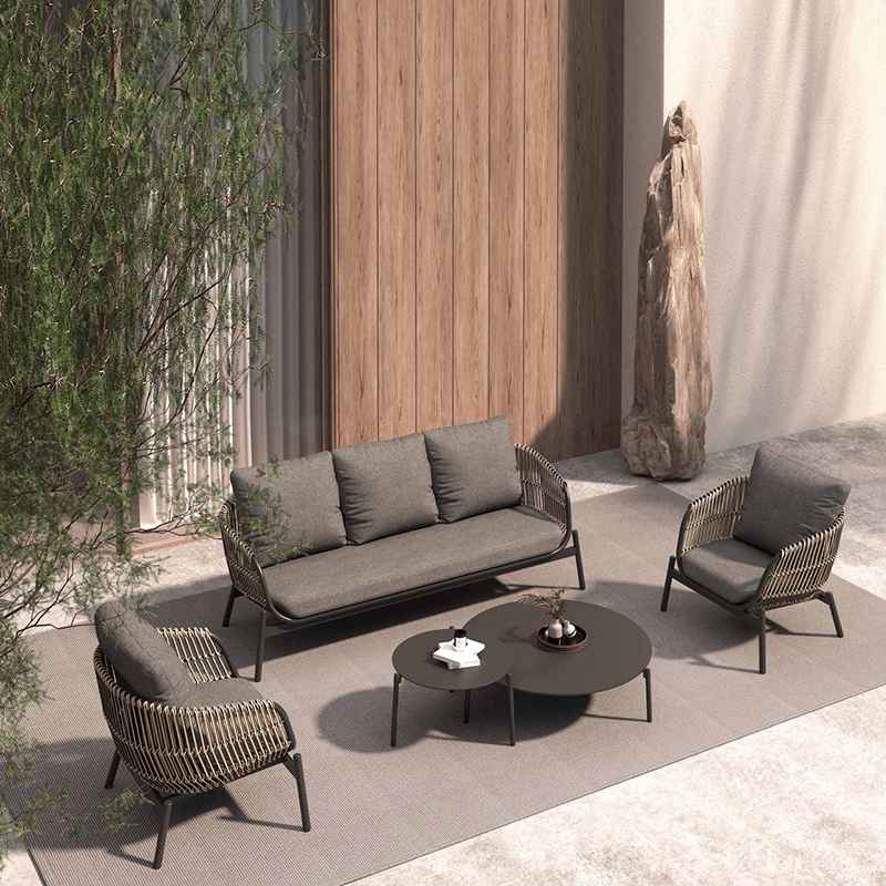 Rattan Garden Sofa Set