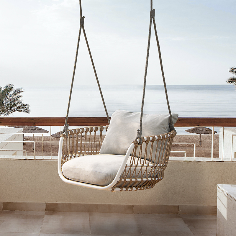 Rattan Single Swing