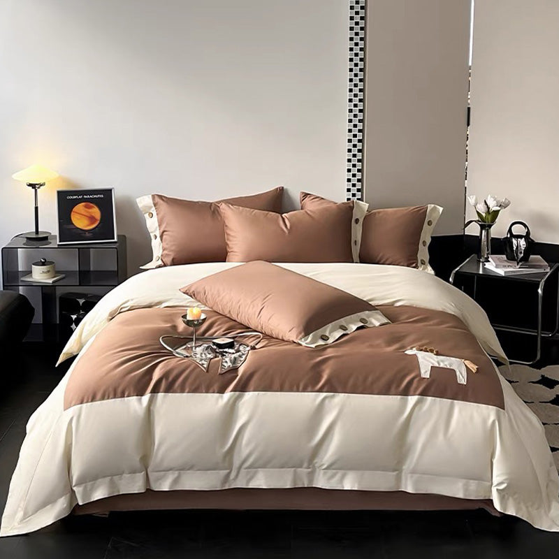 Playful Pony Supima Cotton 4-piece Bedding Set