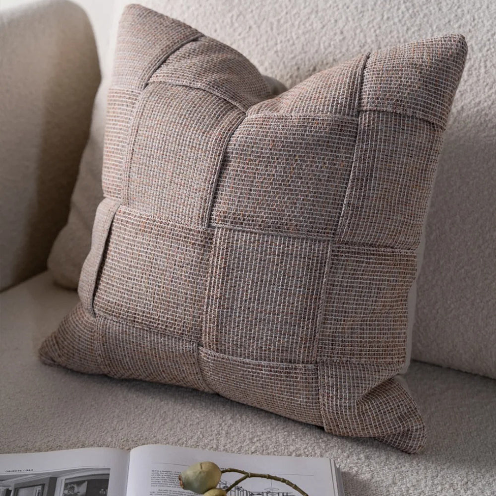 Sleek Style Cotton&Linen Pillow