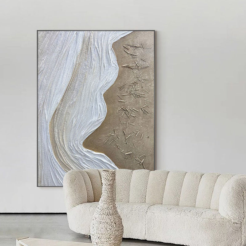 Natural Waves Handmade Oil Painting