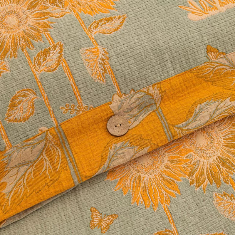 Sunshine Sunflower Bedding Set 100% Pure Cotton