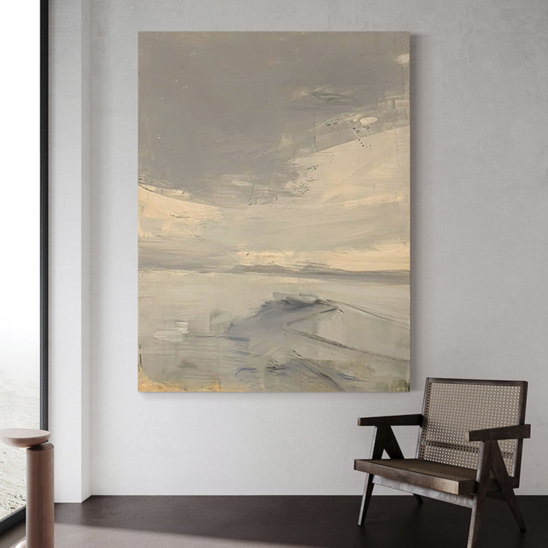 Sea Breeze Handmade Abstract Oil Painting