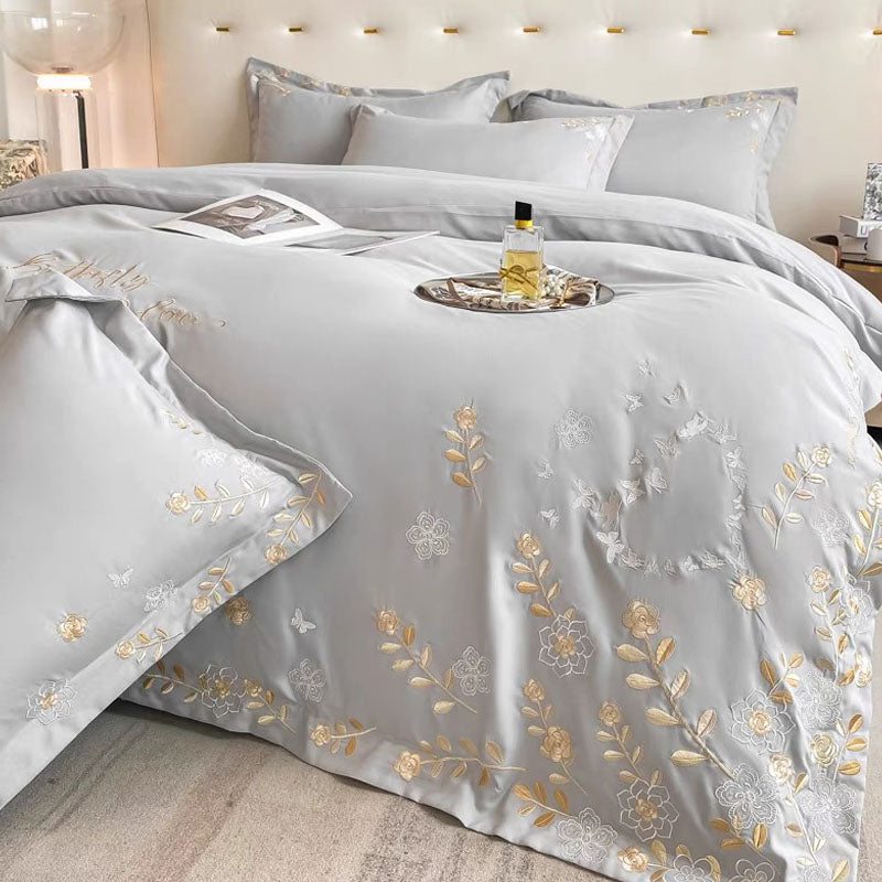 Dreamy Garden Pure Cotton Four-Piece Bedding Set