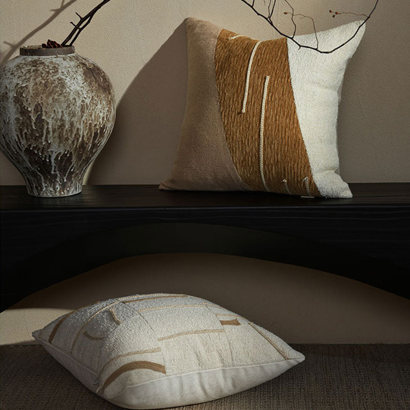 Fallvibe Modern Cotton&Linen Pillow