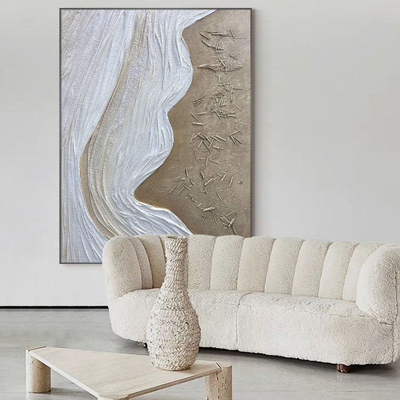 Natural Waves Handmade Oil Painting