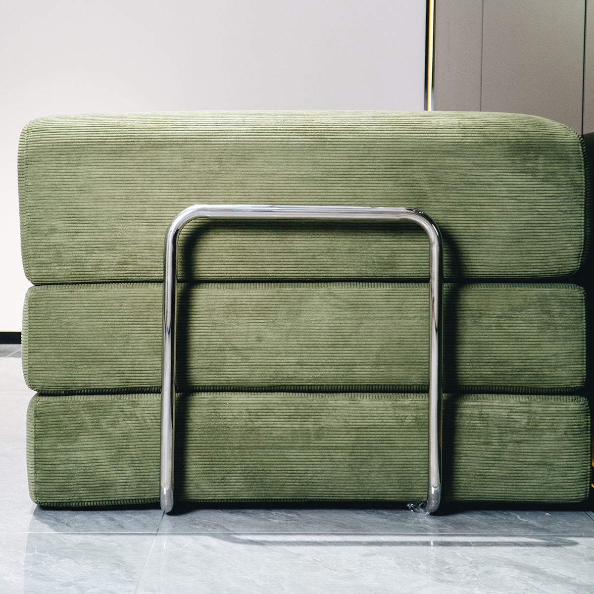 Green Corduroy Sofa Bed