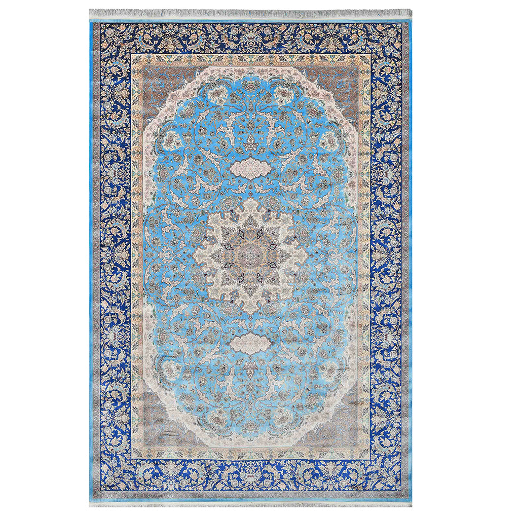 Starry Dreams of Silken Modal Silk Rug