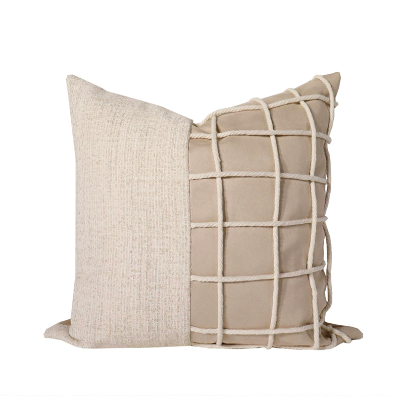 Color Contrast Cotton&Linen Pillow