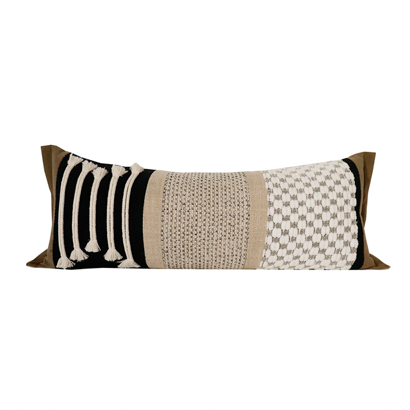 Color Contrast Cotton&Linen Pillow